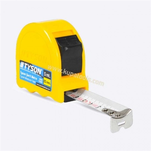 TYSON ŞERİT METRE 8 X 25 MM / (1 KUTU=12 ADET)